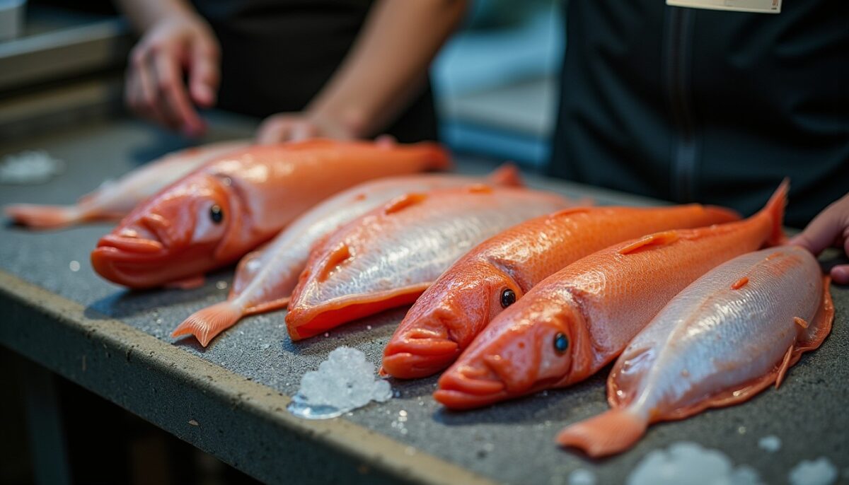 Le jour incontournable pour découvrir l'arrivée exceptionnelle de poissons frais