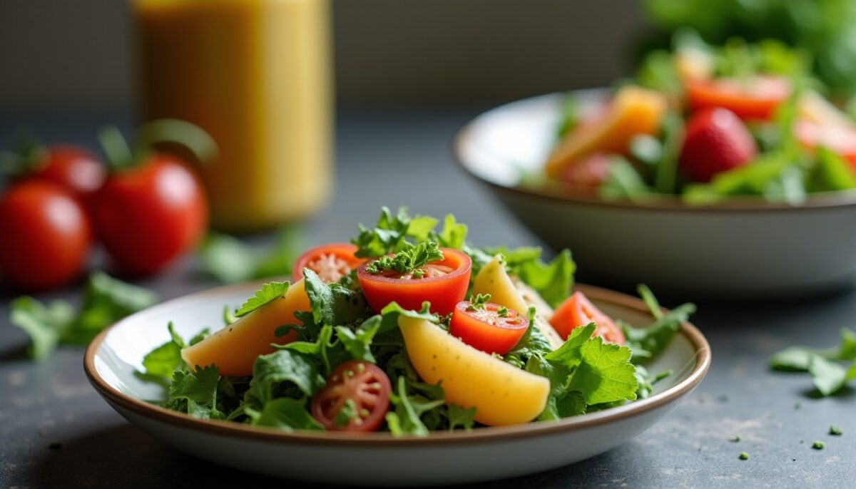 Délices de salades fraîches : recettes savoureuses et pleines d'énergie