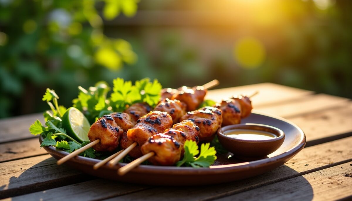 Poulet Satay : Une recette facile et savoureuse à découvrir