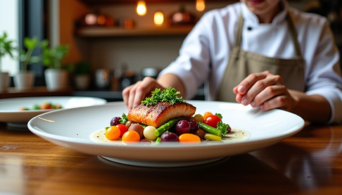 Maîtrisez l’art du dressage des assiettes : astuces et secrets de pros pour sublimer vos repas